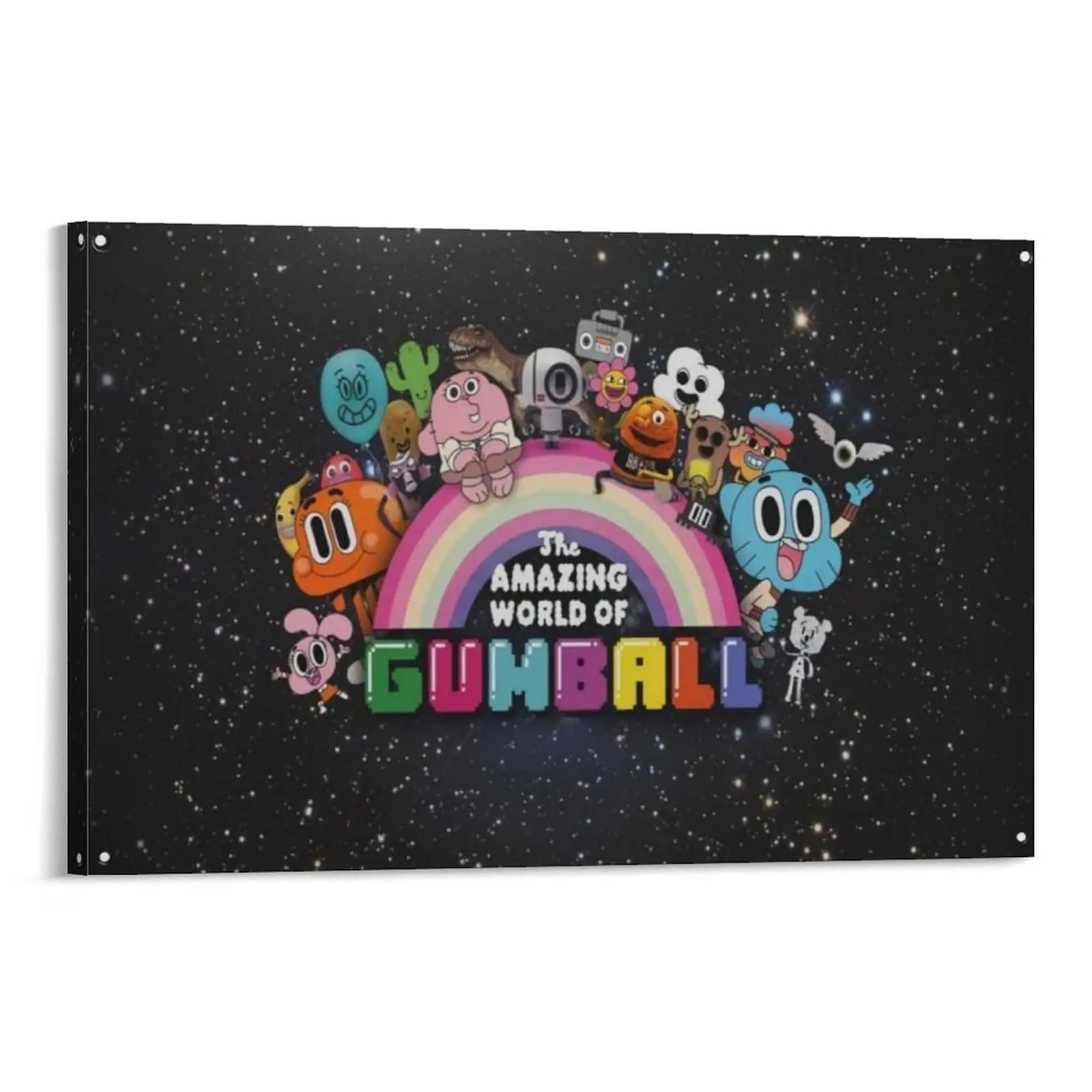 The Amazing World of Gumball Poster Art 59 Canvas Poster Bedroom Decor Sports Landscape Office Room Decor Gift Frames Ornaments Wall Decoration