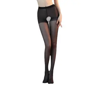 Sexy and romantic open-crotch stockings, women's romantic underwear, sexy no-take open-crotch passionate one-piece stockings
