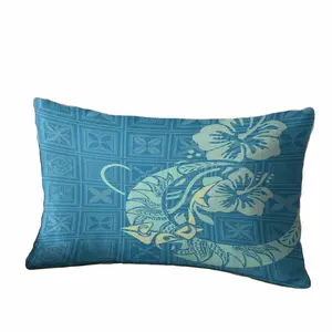 Custom Pattern Personalised Text Logo Name Pattern Photo Pillowcase Polynesian Vintage Tribe Design Pillowcase Custom Pillowcase Pattern Canary Soft Comfortable Durable Pillowcase Festivals Party Sofa Bed Decoration Pillowcase