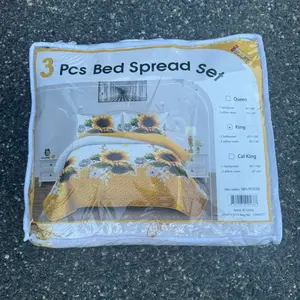 3 Pcs Bed Spread