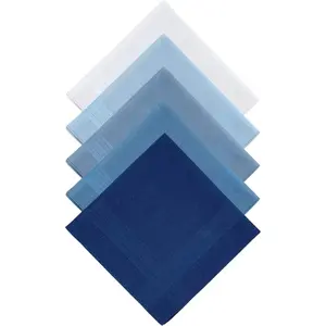 5 pieces of men's handkerchief and suit pocket handkerchief, available in various colors, suitable for weddings, dances, and parties