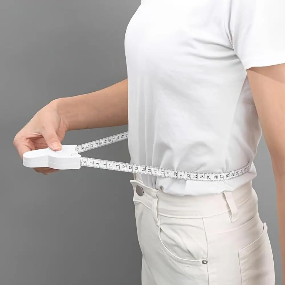 Body Tape Measure - Automatic 60 inch for Home and Fitness - Retractable and Portable, for Waist, Arms, Hip, and Much More, Body Measuring Tape