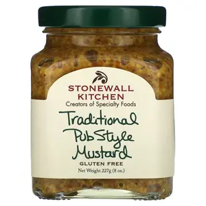 Stonewall Kitchen Traditional Pub Style Mustard, 8 oz (227 g)