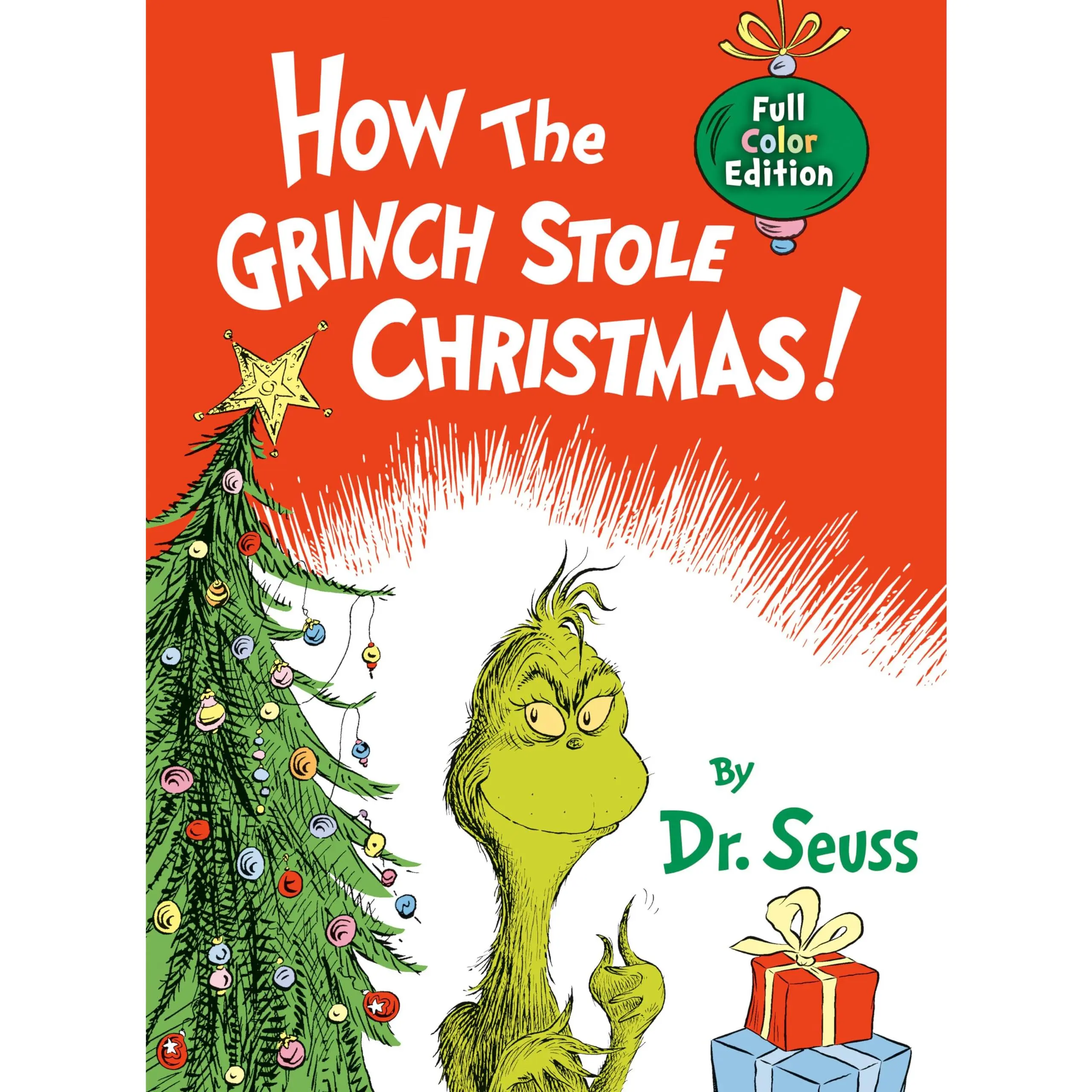 How the Grinch Stole Christmas! Full Color Edition -- Dr Seuss - Hardcover