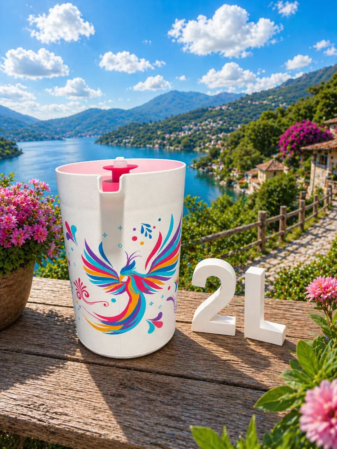 Jarra mediana 2 litros ave fenix Pitcher