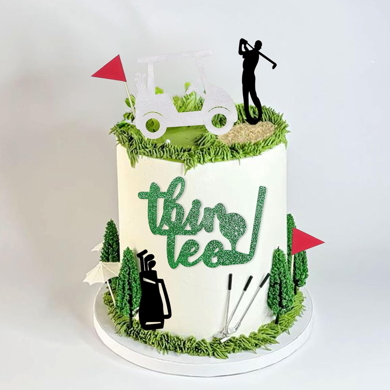 LaVenty Golf 30th Birthday Cake Decoration 30th Birthday Decorations for Men Thir Tee Cake Topper for Golf Sports Theme birthday Party Decorations LaVenty Golf 30th Birthday Cake Decoration 30th Birthday Decorations for Men Thir Tee Cake Topper for Golf Sports Theme birthday Party Decorations