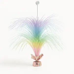 Giant Pastel and Gold Foil Spray Centerpiece