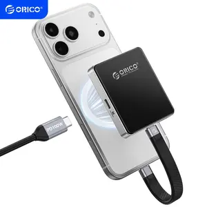 ORICO 10Gbps Magnetic M.2 NVMe SSD Enclosure with PD100W Charging Port 4K ProRes Recording Max 2TB for iPhone 17/16/15 Pro/Pro Max/Plus Support SSD Size 2230/2242 B+M M-Key Diskless AP42P