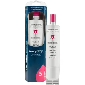 EveryDrop Filter 5 Premium Refrigerator Water & Ice Filter Replacement, Compatible with Refrigerator Water Systems