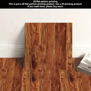 10 pieces of vinyl floor sticker, kitchen bathroom bedroom floor decoration, that is, peel and stick, thickened wear-resistant waterproof self-adhesive floor, artistic and creative tile sticker, 2, Vinyl Floor Tiles