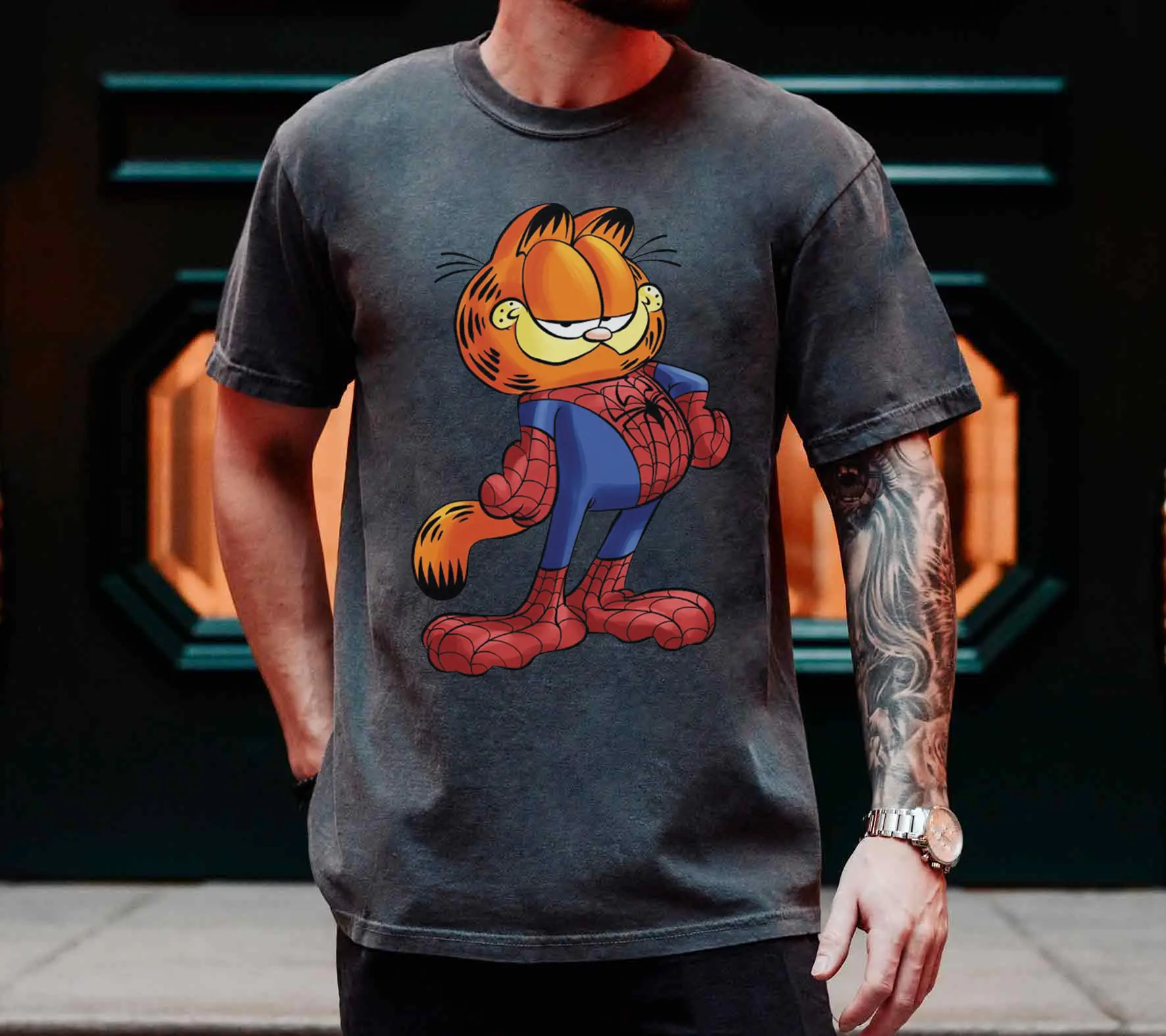 Garfield T-Shirt Cool Cat Graphic T-Shirt