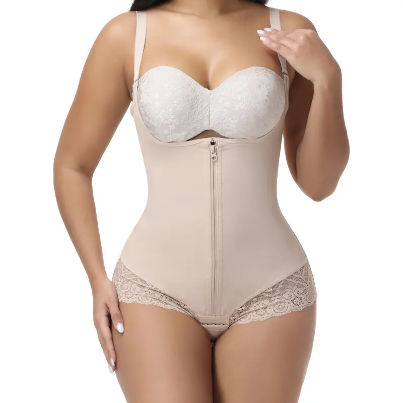 SHAPSHE Waist Trainer Bodysuit for Women Butt Lifter Faja Shapewear
