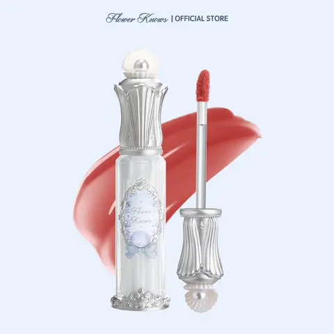 Flower Knows Shell's Jewel Collection Nourishing Lip Glaze, Hydrating Moisturizer & Lip Therapy, Long-Lasting, Waterproof Beauty Products, Hydrate, #sohochic, Cosmetic, Moisture, Ideal for Christmas gift, Black Friday
