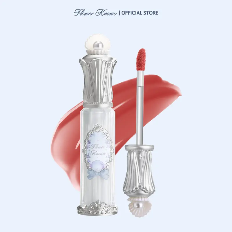 Flower Knows Shell's Jewel Collection Nourishing Lip Glaze, Hydrating Moisturizer & Lip Therapy, Long-Lasting, Waterproof Beauty Products, Hydrate, #sohochic, Cosmetic, Moisture, Ideal for Christmas gift, Black Friday