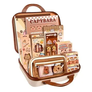 Capybara X Rilakkuma Stationery Set
