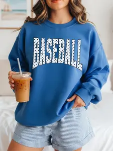 Baseball Babe ~ Unisex Crewneck Sweatshirts Printed in the USA