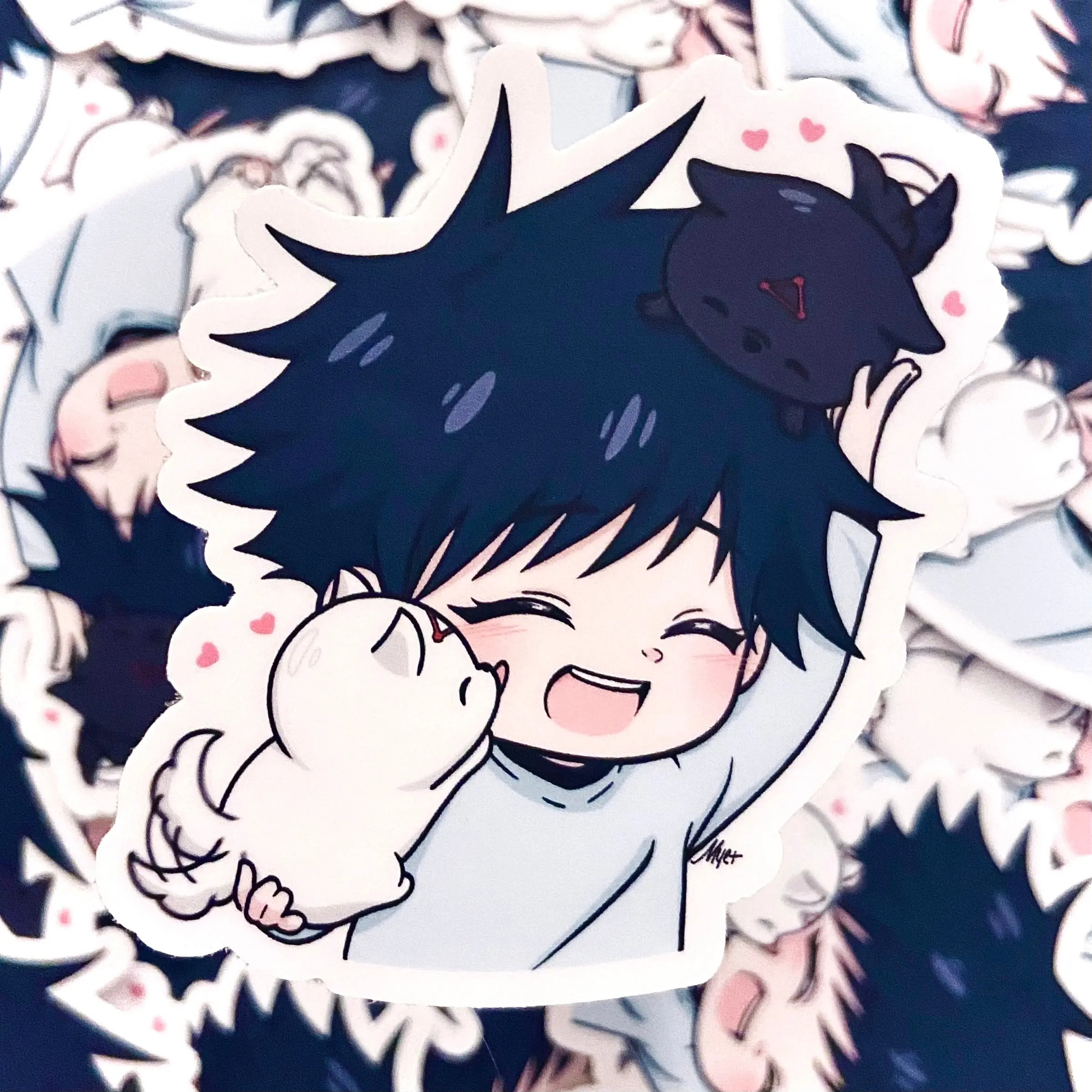 Cute Chibi Megumi Vinyl Sticker Waterproof