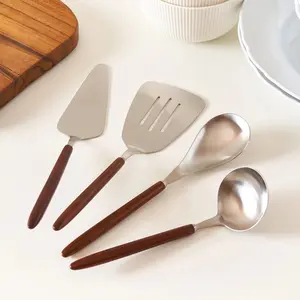 Rim Natural Lacquered Maple Cooking Utensils