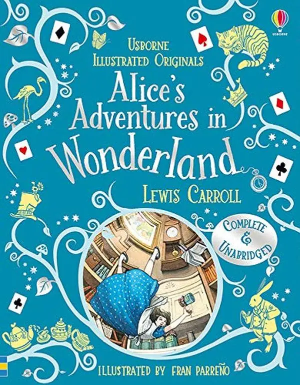 USED Book - Adventures with Alice in Wonderland by Usborne (Paperback)