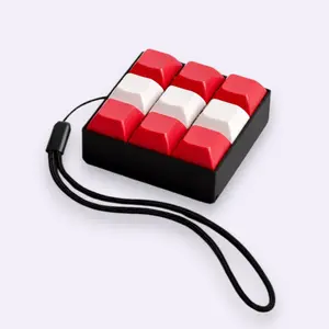 Clicky Fidget, Keyboard Switch, ASMR Fidget, Button Clicker Keyboard Fidget, 9 Key Caps