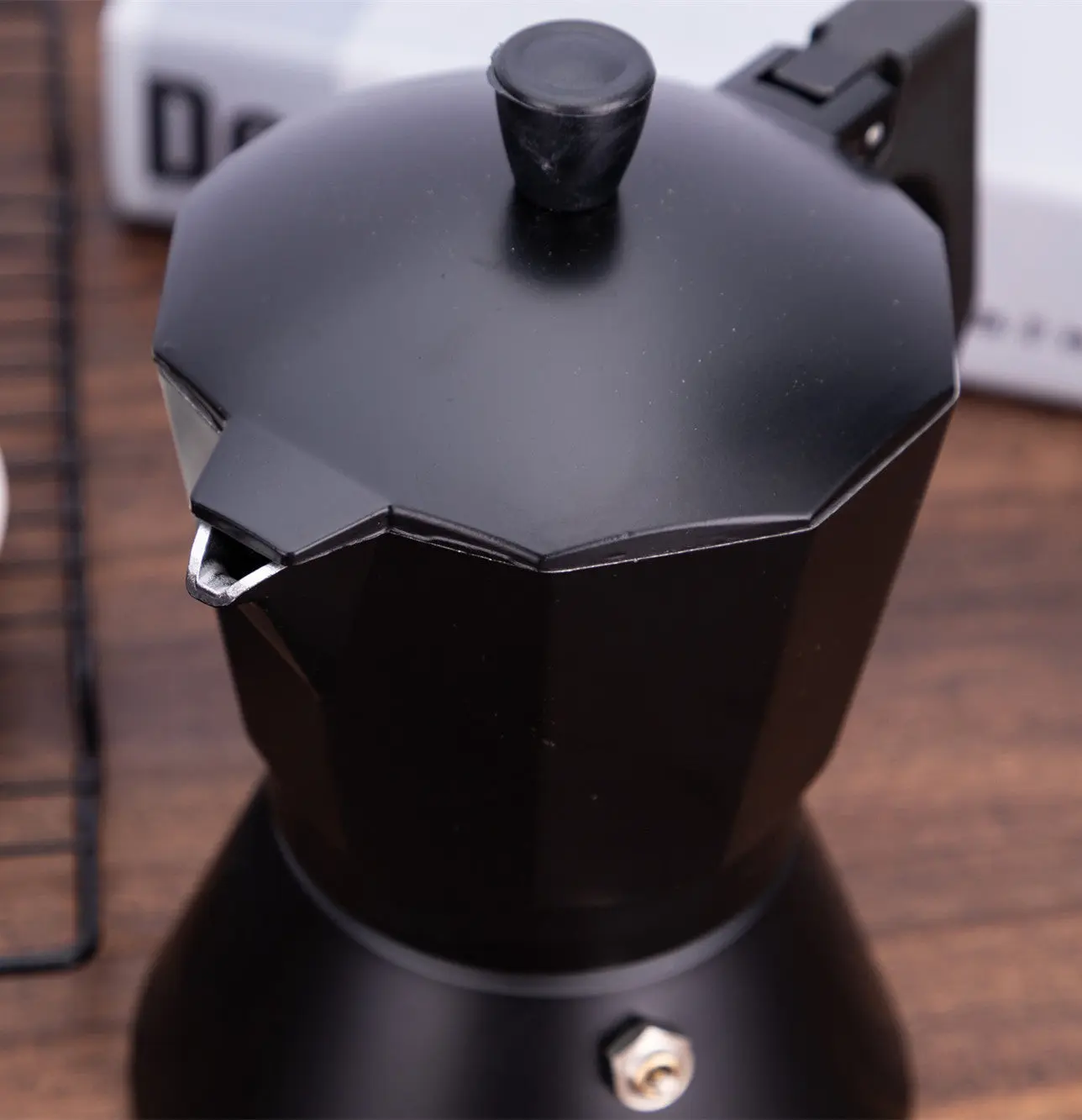 Italian Stovetop Moka Pot Coffee Maker