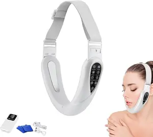 Multifunctional Facial Sculpting Massager – 4-in-1 V-Line Lifting Device with Adjustable Modes & Intensities for Anti-Sagging and Smooth Skin (White)