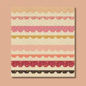 Sweet Scallops Quilt Kit featuring Summer Homestead