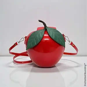 Snow White’s Red Apple Crossbody Bag By Enchanted Bounding
