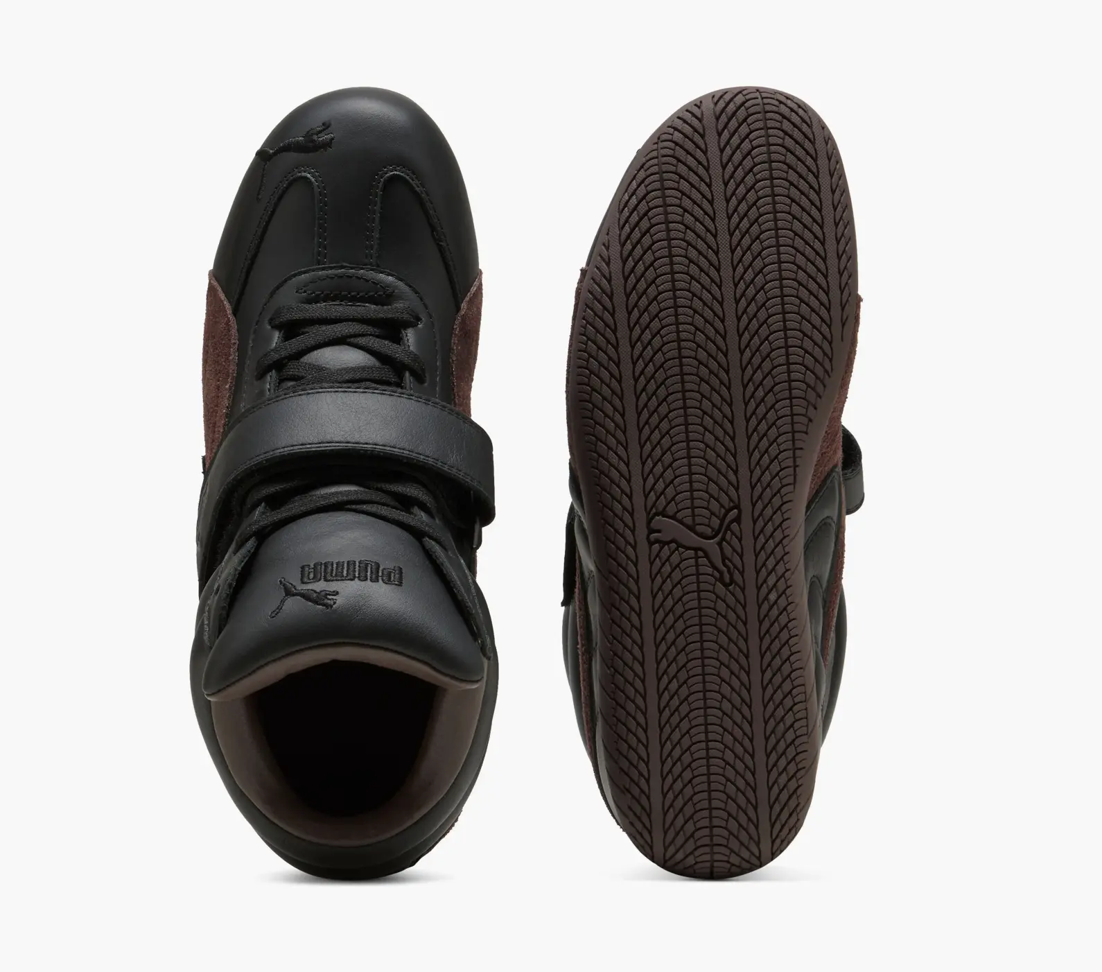 Puma Speedcat Wedge Black Chocolate Brown Women's Sneaker