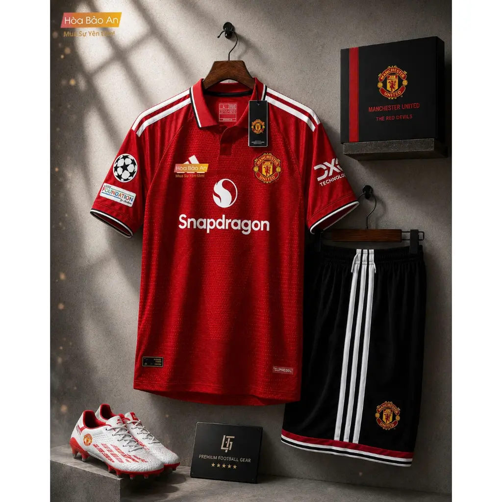Manchester United Red Home Jersey 2026/27 Football Kit - Fan Edition Manchester United Red Home Jersey 2026/27 Football Kit - Fan Edition