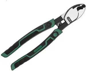 Wire Duty 8 Inch High Leverage Wire Cable Pliers Tool for Aluminum, Copper, Wire, Communications Cable