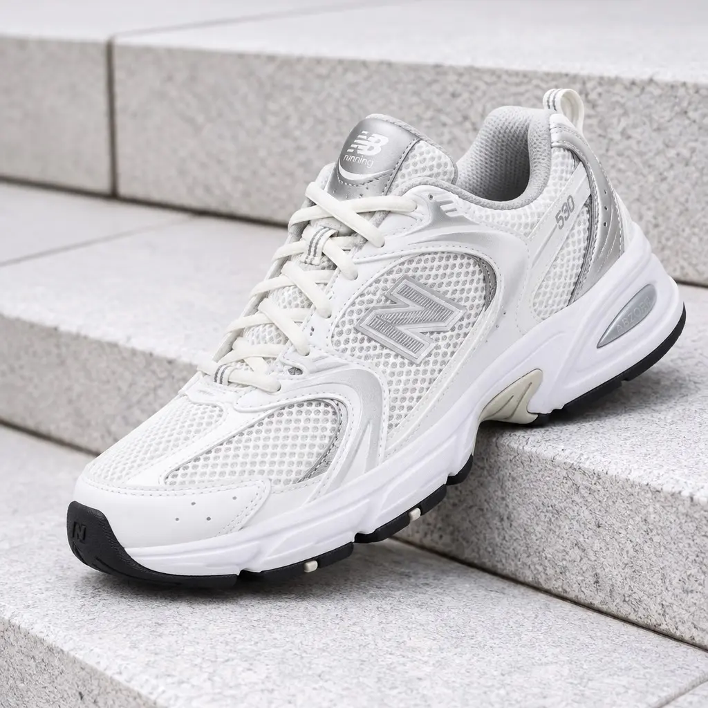 New Balance 530 Munsell White Men's Fashion Sneaker New
