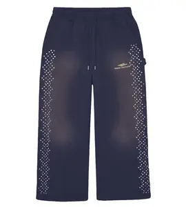 HMDD Crystal Sweatpants Navy