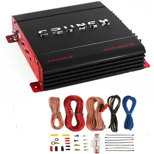Crunch PX-1000.4 1000W Car Stereo Amp & Soundstorm AKS8 8 Gauge Amp Wiring Kit Crunch PX-1000.4 1000W Car Stereo Amp & Soundstorm AKS8 8 Gauge Amp Wiring Kit