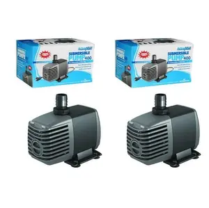 Hydrofarm AAPW400 Active Aqua 400 GPH Submersible Aquarium Water Pump (2 PK)