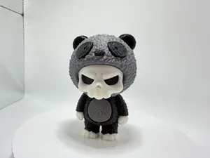 Panda Grim Statue Skubbie - Grim Reaper in a Panda