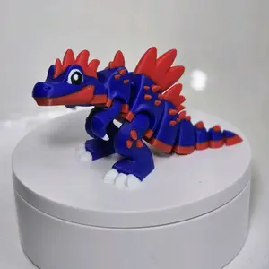 Flexi Dinos - 3D Printed Articulated Dinosaur Decorative Figurines
