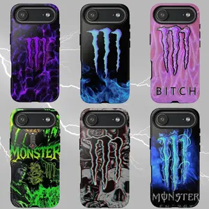 Monster Energy Drink Phone case, Drink Soda Tough Case Durable Cover for iPhone & Samsung Series
