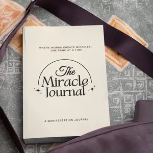 Guided Manifestation & Gratitude Journal - Law of Attraction, Mindfulness, Positive Affirmations, Daily Routine, Morning Rituals for Beginners Interactive Hardcover Spiral Notebook with Drawing Sketch Functionality