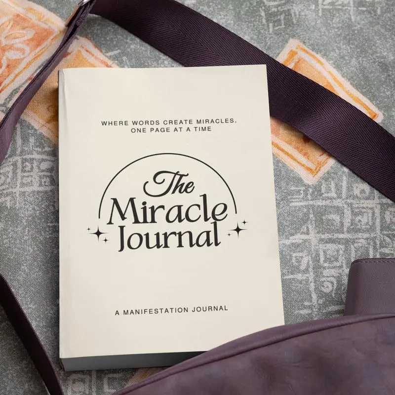 Hardcover Spiral Notebook, Heavy-Duty Guided Productivity Journal for Men with Goal Tracking, Thick-Paper Wirebound Planner for Garage, Office Use