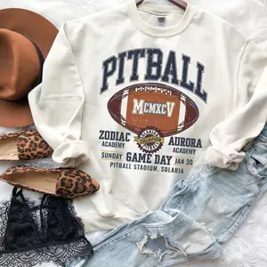 Vintage Pitball Sweatshirt LICENSED Zodiac Academy Merch Lance Orion Darius Acrux Ruthless Boys Of The Zodiac Darcy Vega Solaria Sweatshirt