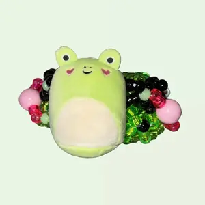 Fancy Frog Squishmallow Kandi Cuff