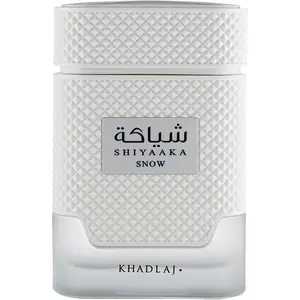 Khadlaj Shiyaaka Snow Eau De Parfum Spray for Men 3.4 Ounce 100 ml Citrusy Woody Spicy Aromatic Long Lasting Fragrance