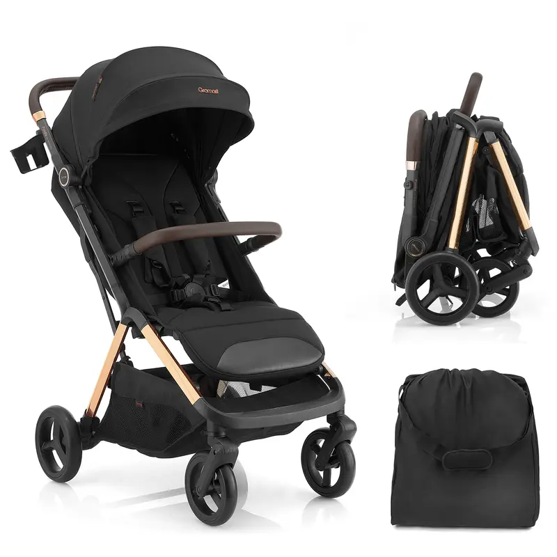 Gromast Gravity Folding Baby Stroller V2.0 - Portable Travel