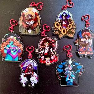 Life Series Winners - Keychain Charm Epoxy, hermitcraft