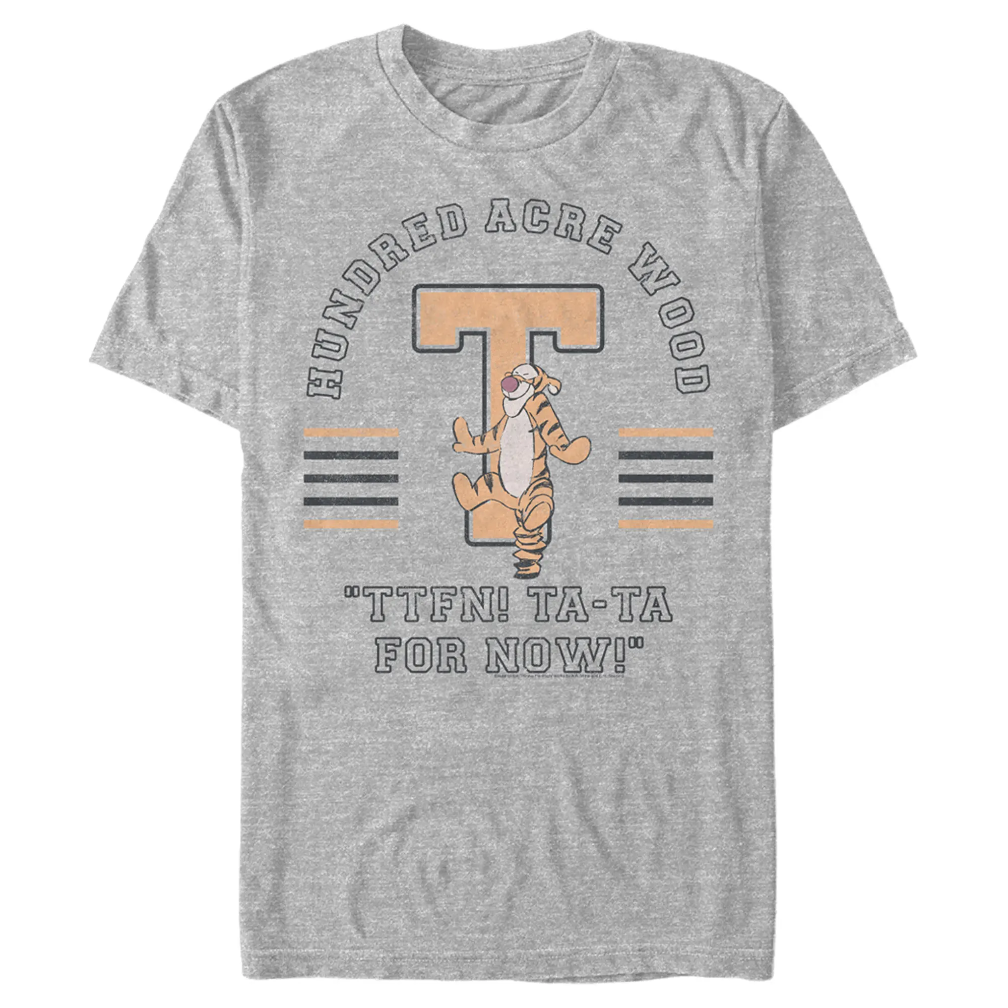 Men's Winnie the Pooh Collegiate Tigger T-Shirt