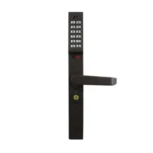 Alarm Lock  Trilogy Narrow Stile Digital Lever Lock, Oil Rubbed Bronze Finish