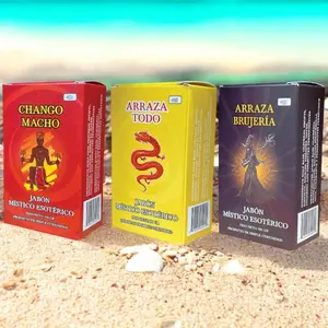 Misticos Esotericos Soap Pack of 6 Unique Titles 100G Each for Spiritual Cleansing & Ritual Work Body Care Herbal Blend Balancing