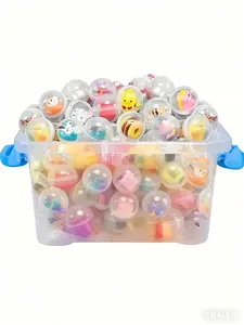 15pcs Mini Cute Kawaii Gashapon Toys, Perfect Gumball Machine, Party Favors And Surprise Prizes, Ideal Gift For Kindergarten, Halloween, Thanksgiving, Christmas And Easter Celebrations, Little Gifts For Kids, Happy Little Toys, Random Surprise Set