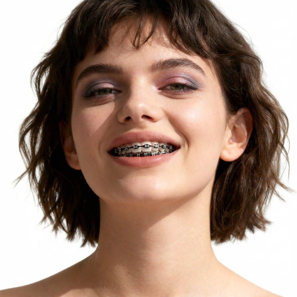 Adult Tooth Decorate Braces, Your Style, On Your Smile｜Multi-Color Set with Case. Food-Grade Steel, Sterilizable, The Ultimate Style Accent